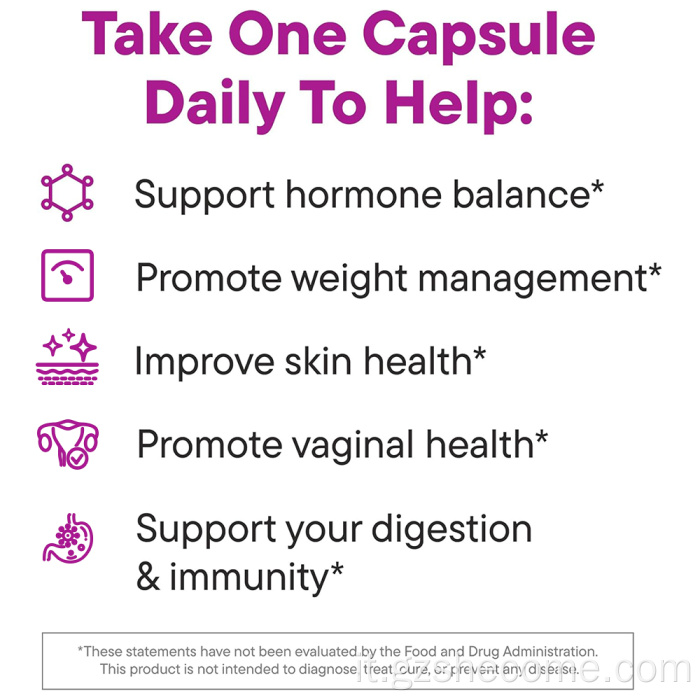 Balance Probiotic per le donne supporta la salute dell'intestino sano